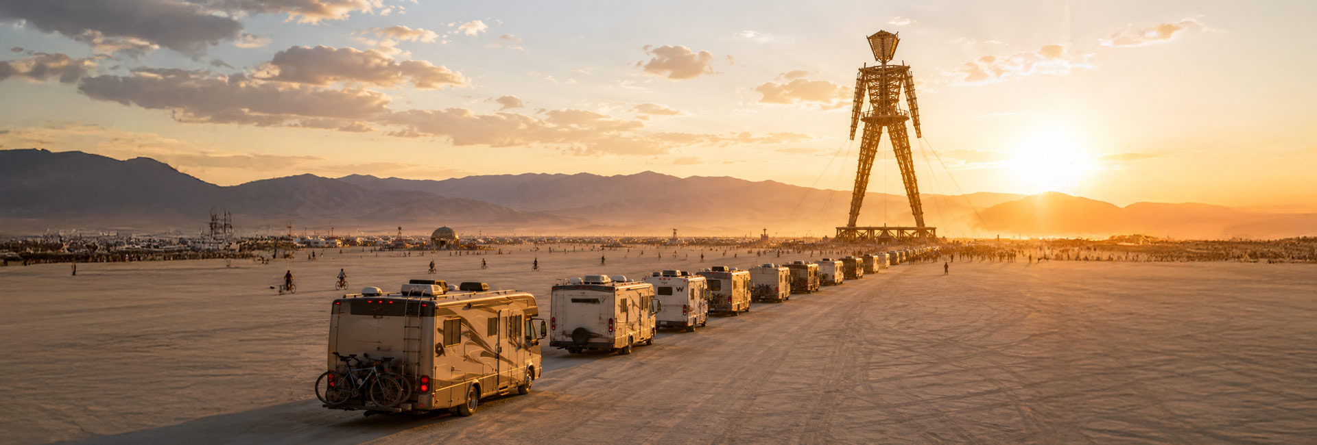 Rent an RV for Burning Man Festival